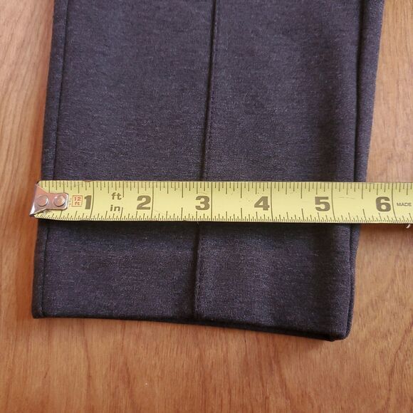 NWT J Jill Ponte Leggings XL Espresso Heather Pull on Pants Knit Stretch 233791 - Picture 11 of 11